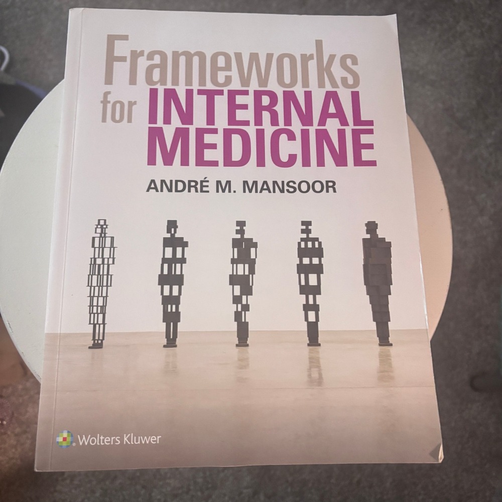 Wolters Kluwer Frameworks for Internal Medicine Andre Mansoor Paperback 2019